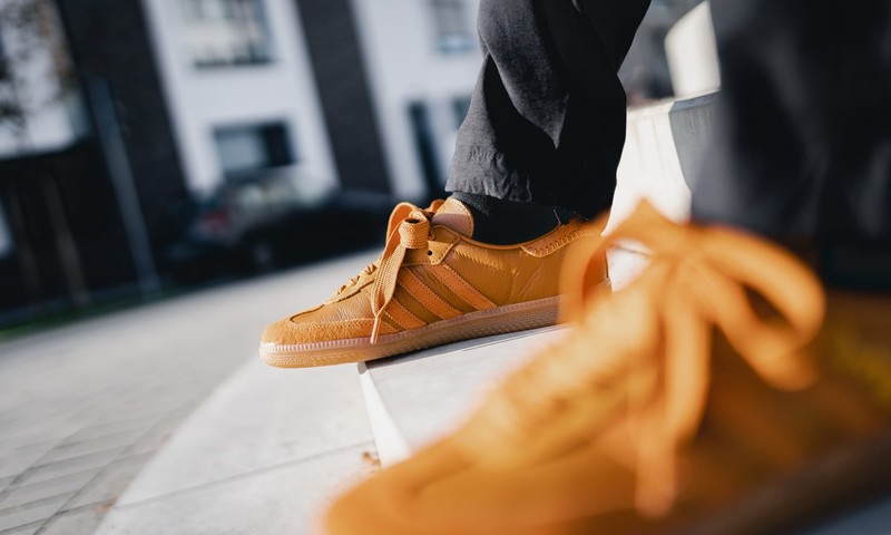 Adidas samba craft store ochre